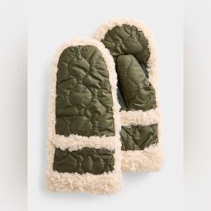 Barbour quilted mittens - New Without Tag